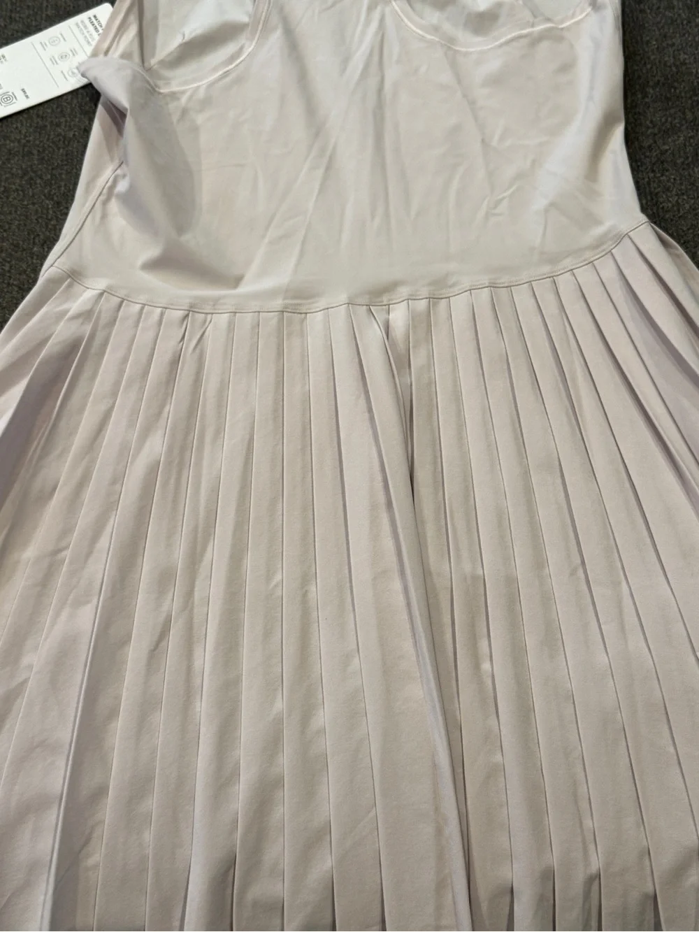 NWT - ATHLETA Athletic Tennis Dress  light purple Women Size Medium - Picture 11 of 11